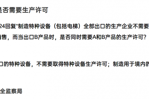 特種設(shè)備產(chǎn)品是否需要取得生產(chǎn)許可？