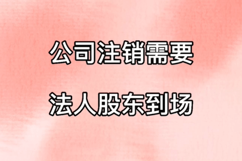 拉薩公司注銷(xiāo)，需要法人、股東到場(chǎng)嗎？